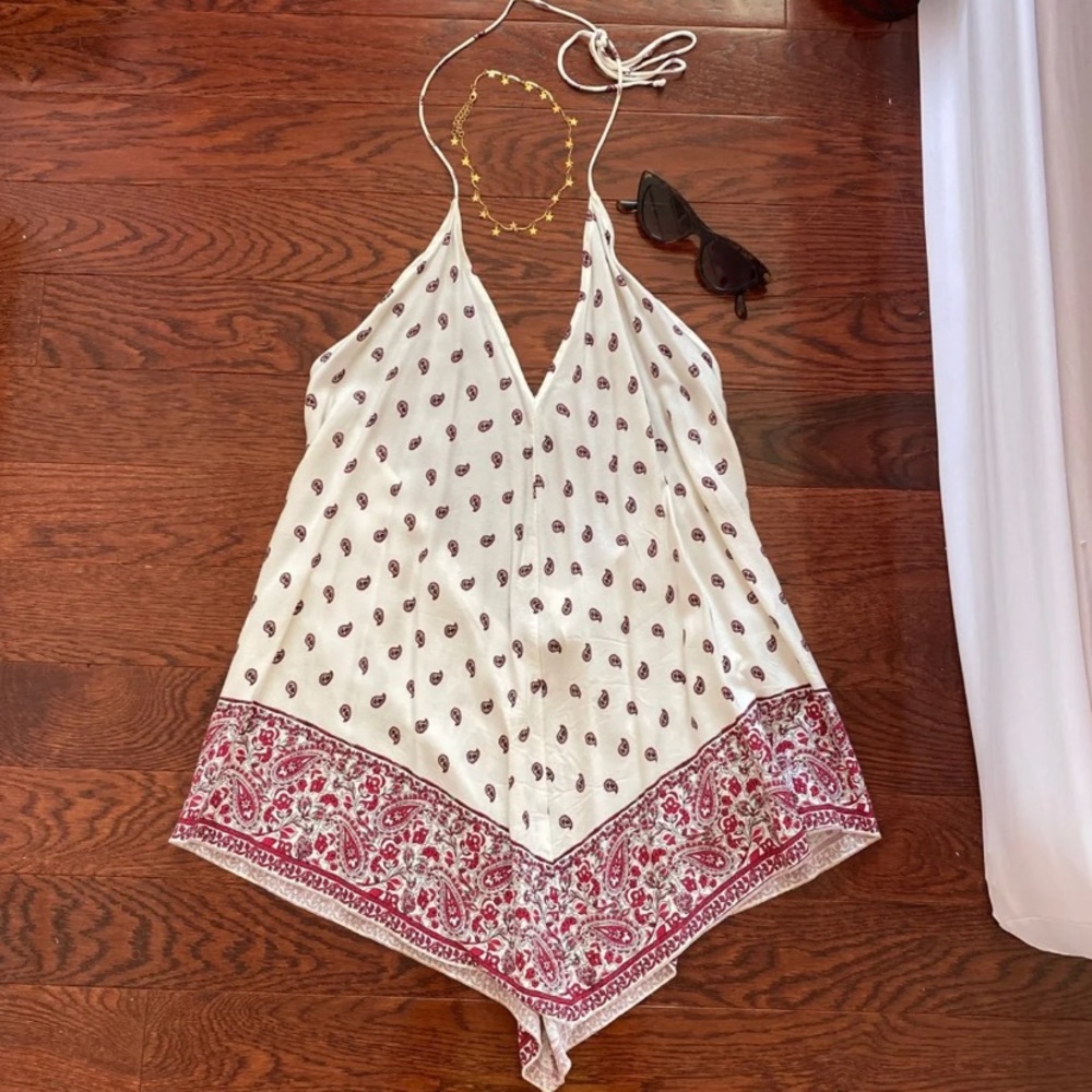 Bandana Halter Tie Top